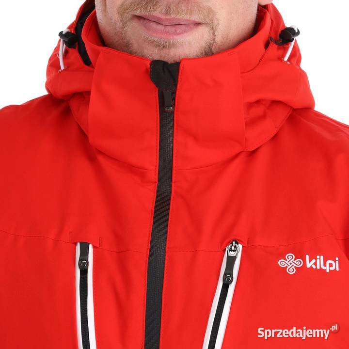 KILPI kurtka narciarska męska TONNM czerwona