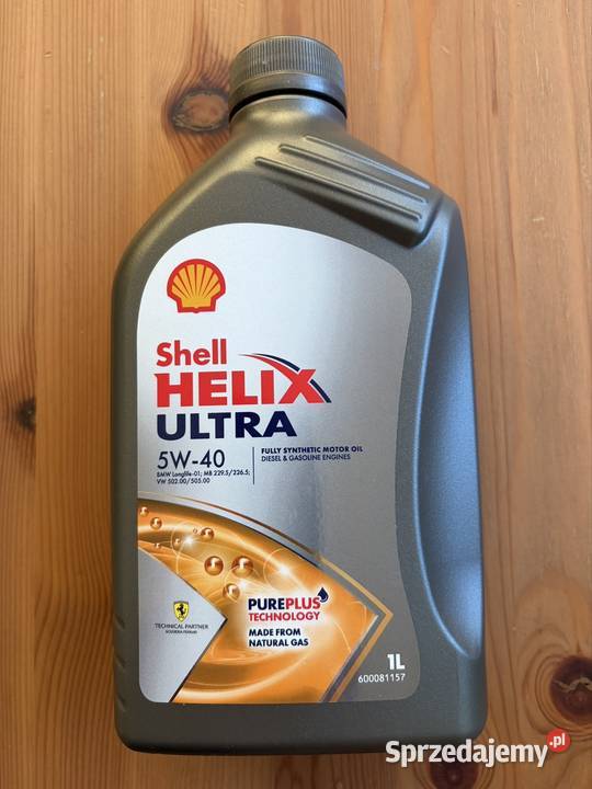 Olej silnikowy Shell Helix Ultra 5W40 1 litr Oleje silnikowe sprzedam