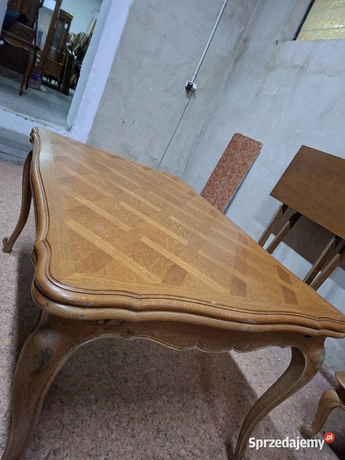 Duży stół ludwikowski z Francji Nowy Sącz