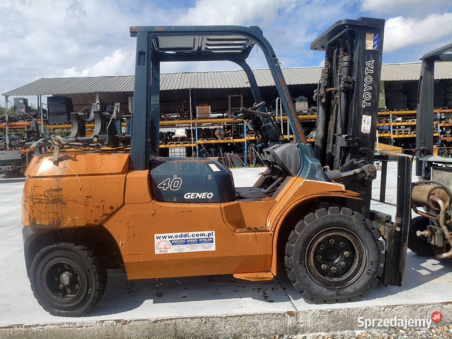 Wózek widłowy Toyota 027FG40 45 t duplex 33 m Kęty sprzedam