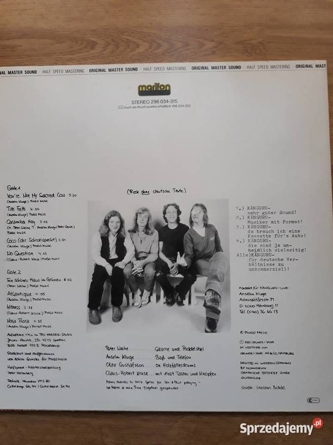 Muzyka niezwykła KANGURU KANGURU rock podkarpackie Rzeszów