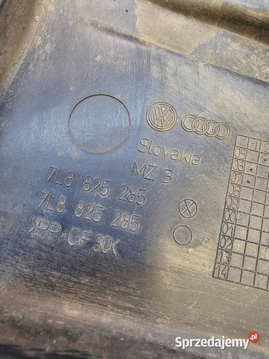 OSŁONA POD SILNIK PŁYTA AUDI Q7 4L 7L8825285 Przystajń