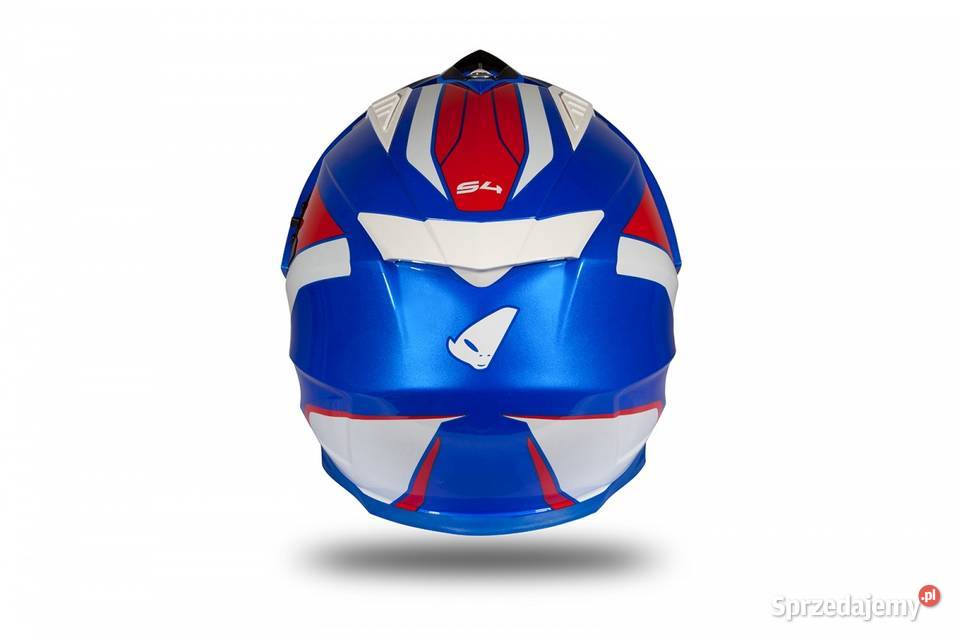 UFO KASK DUAL ARIES ENDURO Z SZYBĄ I BLENDĄ BLUE Mrągowo