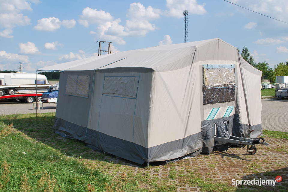 PRZYCZEPA KEMPINGOWA NAMIOTOWA SCOUT PIVO 1992 Grzebowilk sprzedam