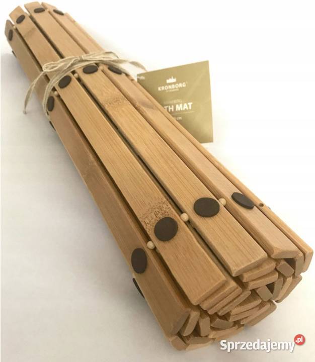 Mata bambusowa łazienki do sauny SPA 50x80 Brodnica