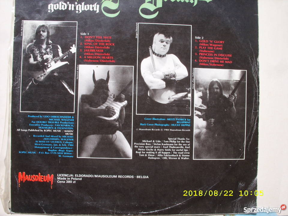 FAITHFULLBREATH GOLD LP winyl rock dolnośląskie Wołów