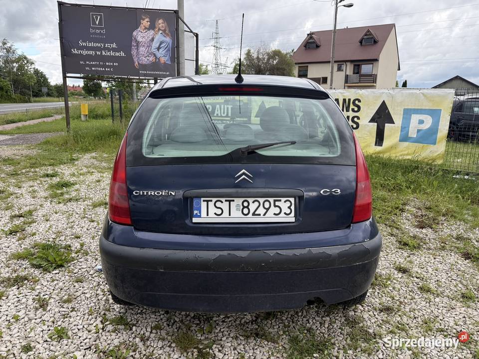 Citroen C3 2002 11 Benzyna Wspomaganie Aktualne nieuszkodzony Motoryzacja