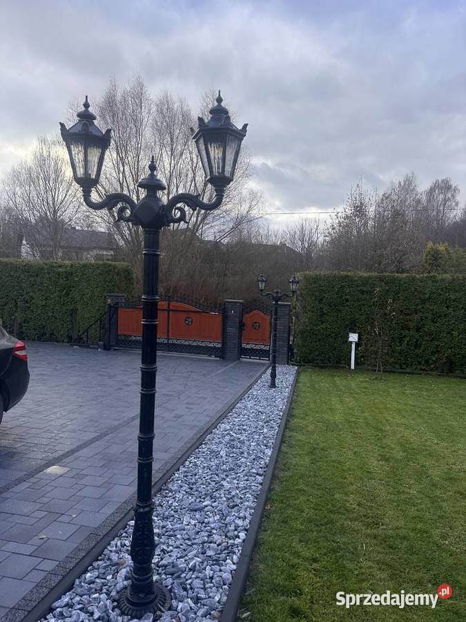 LAMPA ŻELIWNA H2400 LATARNIA TARAS OŚWIETLENIE warmińsko-mazurskie