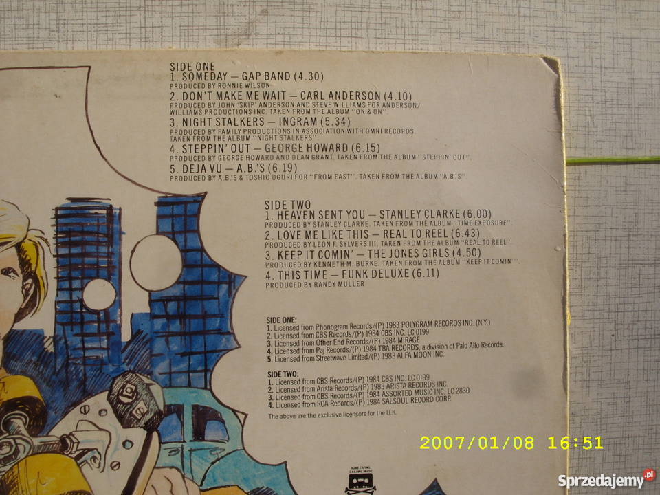 Blues LP STREET SOUNDEDITION 9 England Wołów