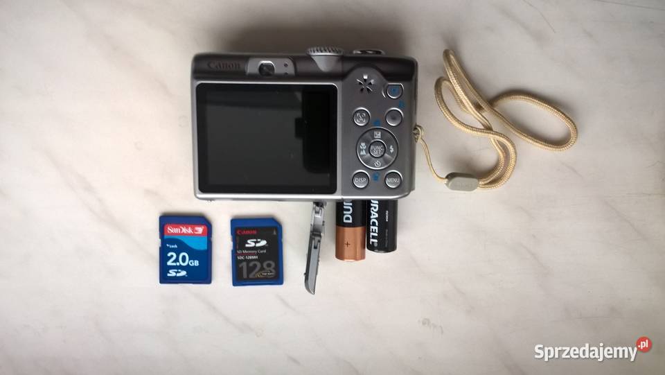 Aparat Canon Power Shot A1100 IS srebrny Sokołów Małopolski