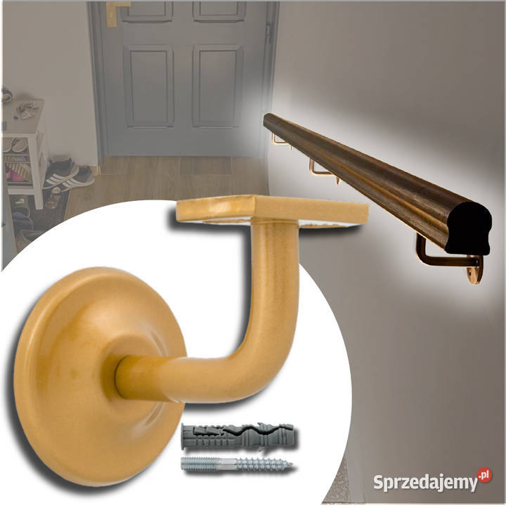 Wspornik do Poręczy Złoty Balustrady i barierki Gdów