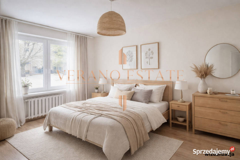 3 pokoje 60 m parter loggia Pruszków mazowieckie