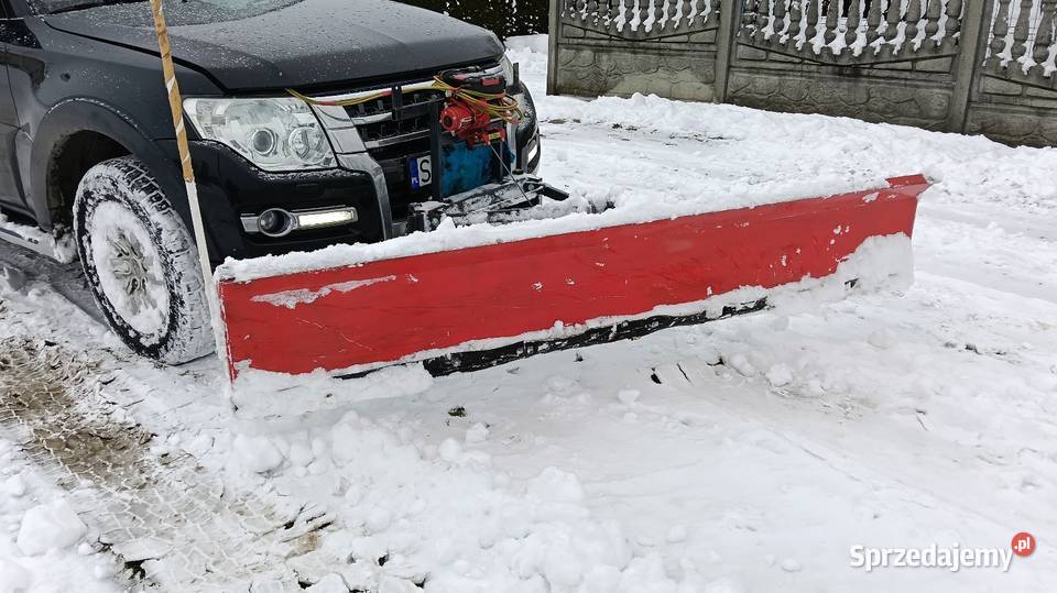 Pług do śniegu do samochodu Pierściec