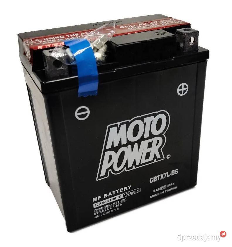Akumulator motocyklowy MotoPower CBTX7LBS Wrocław sprzedam