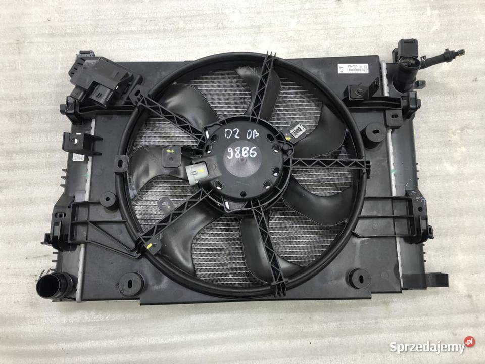 CHŁODNICA WODY KOMPLET 214100078R DUSTER II 12