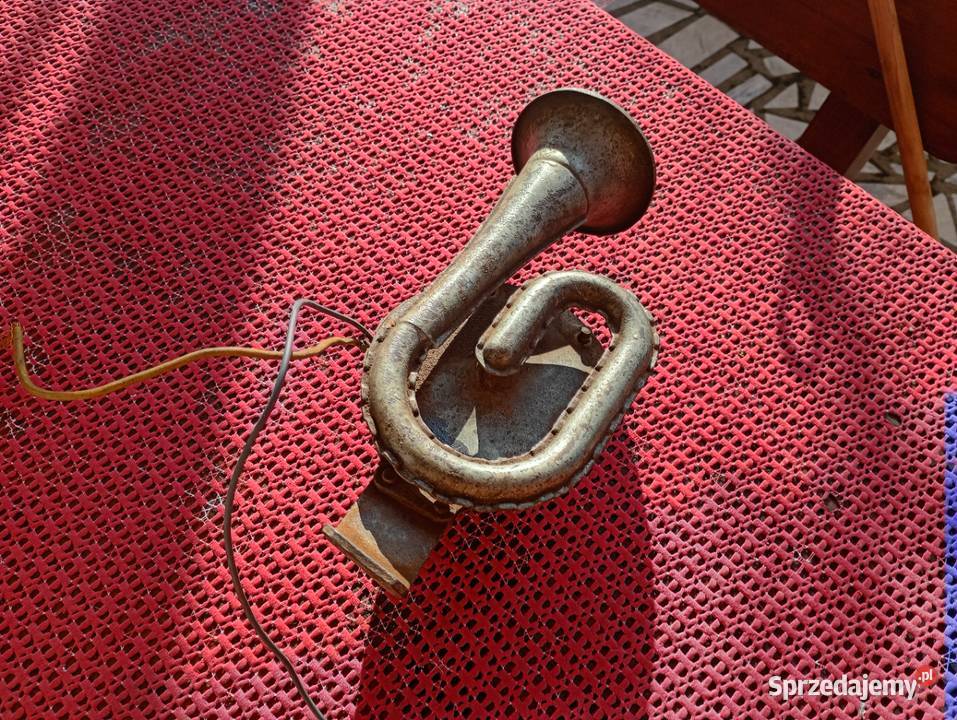 Klakson trąbka Warszawa Żuk Nysa z czasów PRLu Żywiec sprzedam