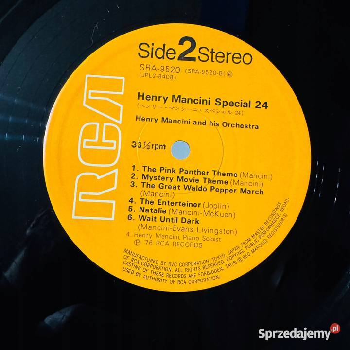 Henry Mancini Henry Mancini Special 24 NMNM sprzedam