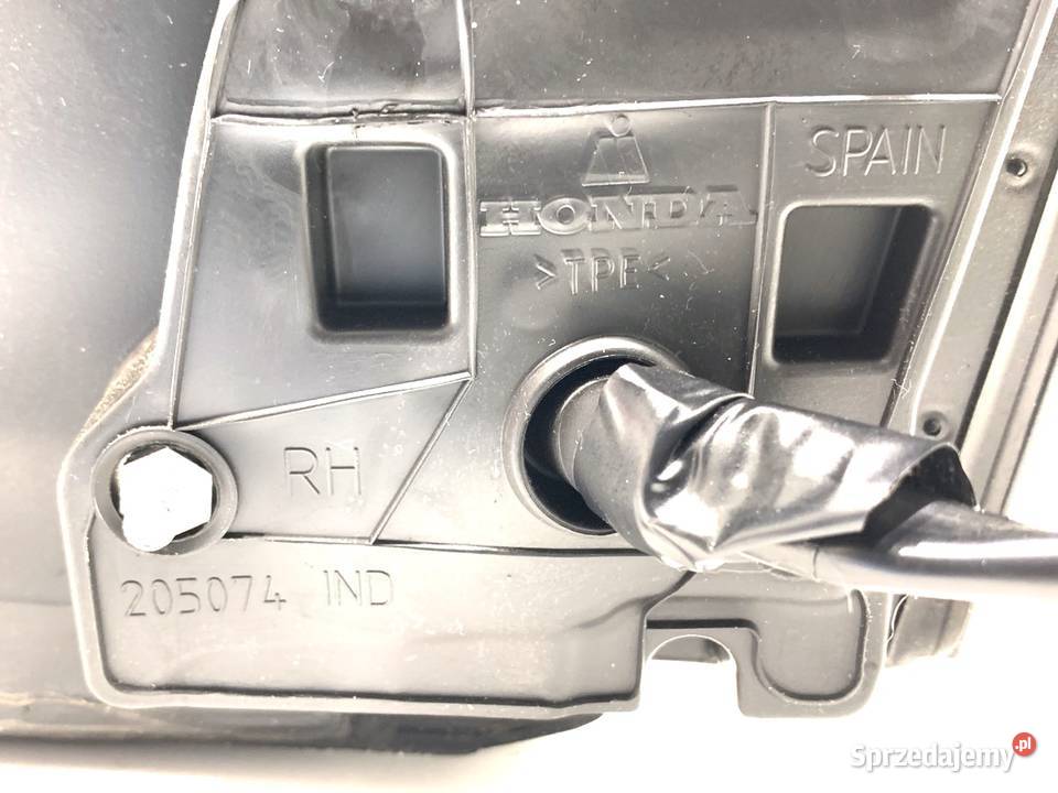 LUSTERKO PRAWY HONDA CIVIC IX Hatchback SREBRNY Lusterka zewnętrzne