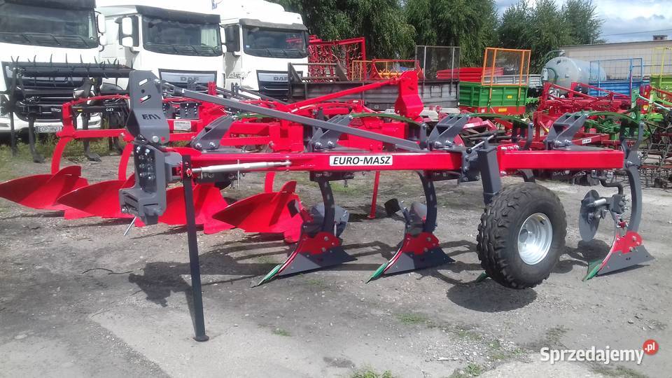 Pług 4 skibowy RESOR Euromasz łódzkie Opoczno