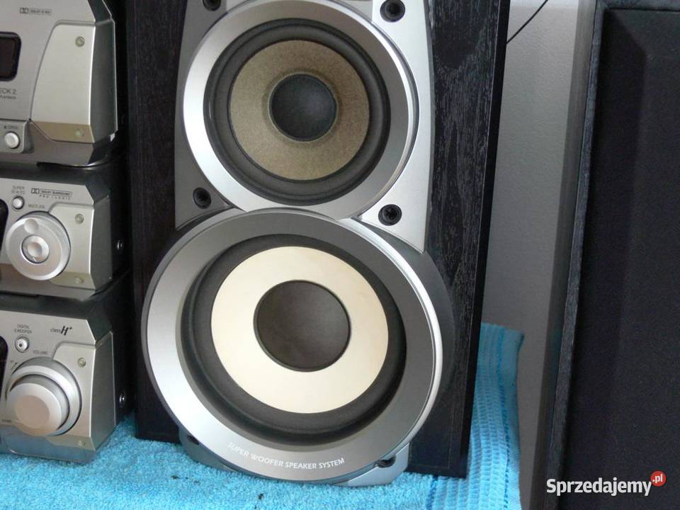 Wieża Technics SCDV290 pilot kolumny Mocna Jasło