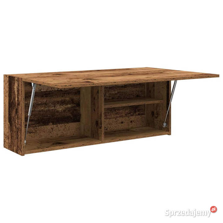 Wisząca szafka łazienkowa stare drewno 100x25x40 mazowieckie Warszawa sprzedam