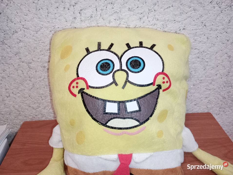Spandebob duży maskotka poduszka zachodniopomorskie Szczecinek