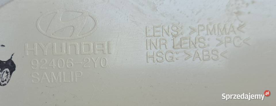 Lampy Tył Klapy Hyundai ix35 Komplet Oryginał Lampy tylne dolnośląskie Mielęcin