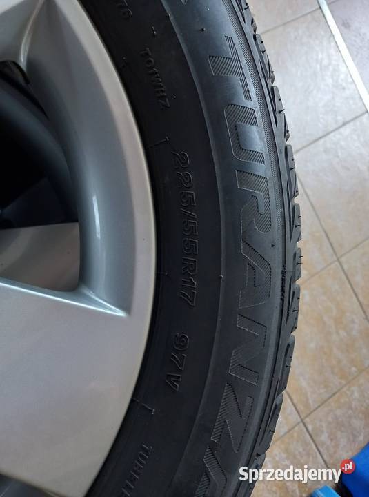 kpl kół alu 5x112 22555r17 vw seat skoda audi Wałbrzych