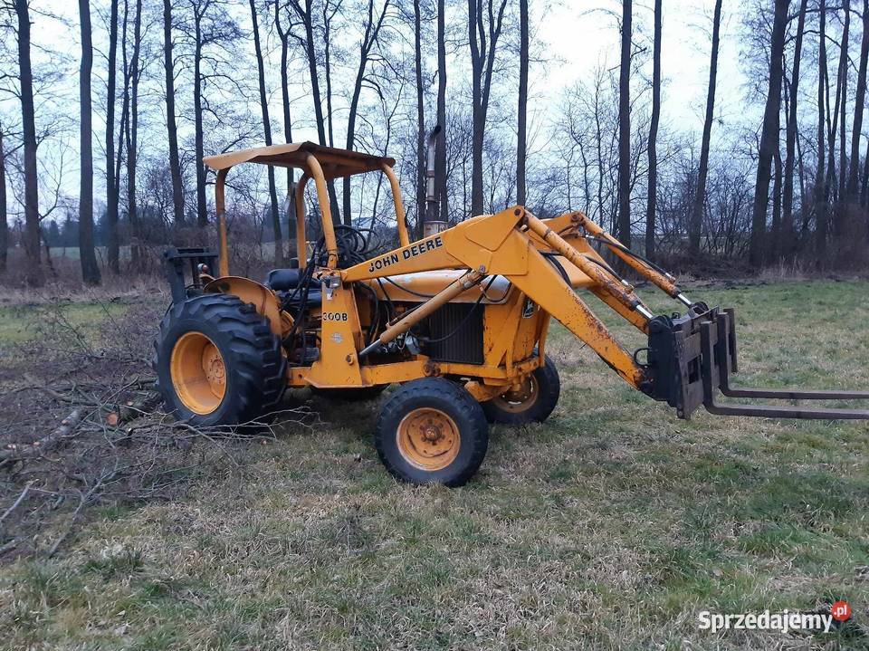 Ładowarka kołowa rolnicza John Deere ładowacz Suchożebry