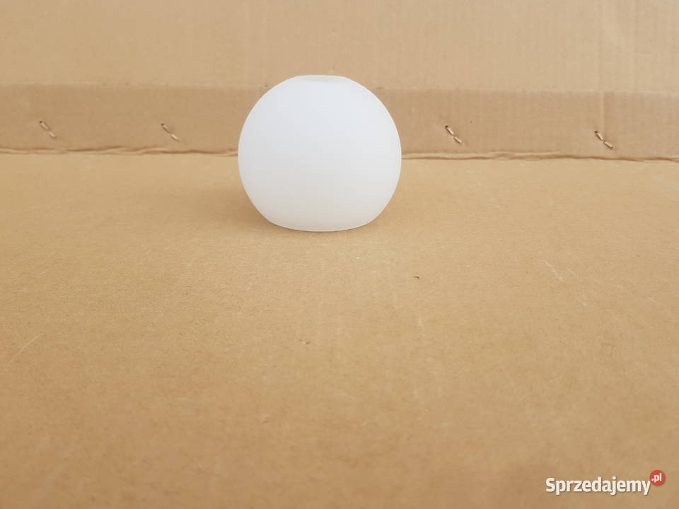 Klosz do lampy KULKA na G9 biała matowa 80mm Abażury i klosze mazowieckie Warszawa