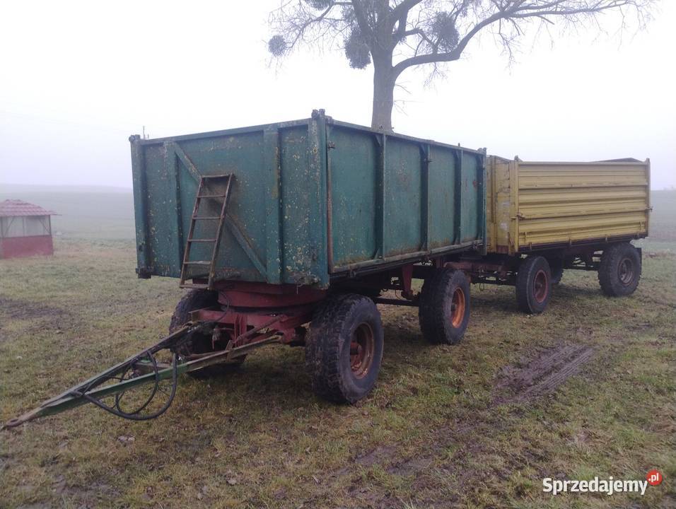Przyczepy rolnicze kassbohrer 810 ton wywrotka kujawsko-pomorskie sprzedam