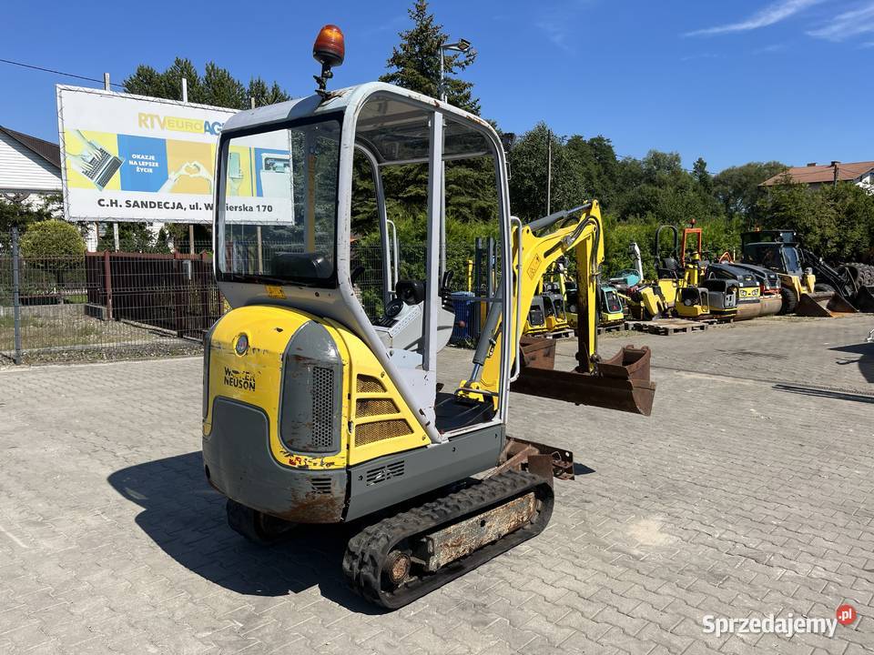 Minikoparka Wacker Neuson 1404 JCB Takeuchi CAT Nowy Sącz
