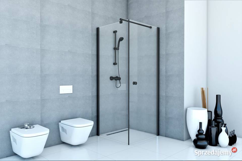 KABINA KWADRATOWA ZE ŚCIANKĄ STAŁĄ inny kolor Żyrardów