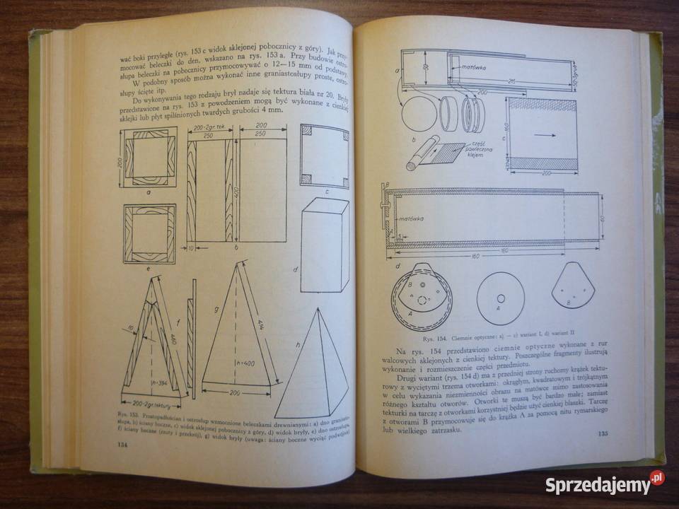 Prace z papieru kartonu tektury introligatorstwo Poradniki, albumy i reportaże