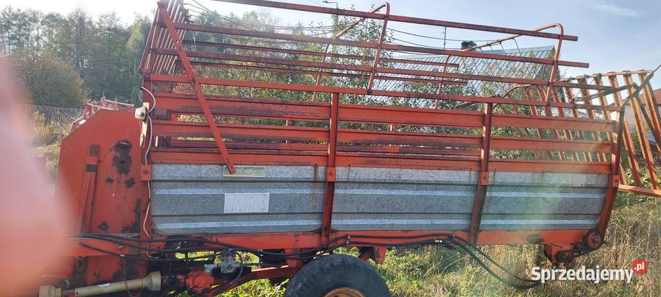 Przyczepa samo zbierająca sprzedam