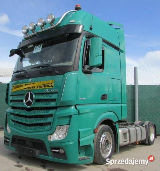 Ciagnik Mega lowdeck volume MercedesGIGA SPACE Ciągniki siodłowe mazowieckie