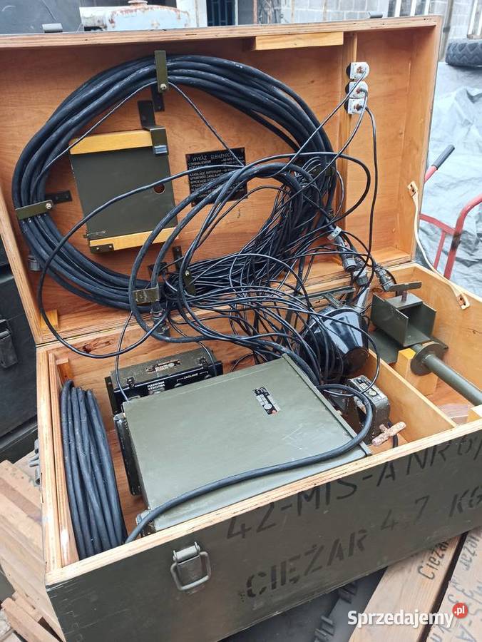 Zestaw wojskowy 42MIS lampa pulpit sterujący Skierniewice