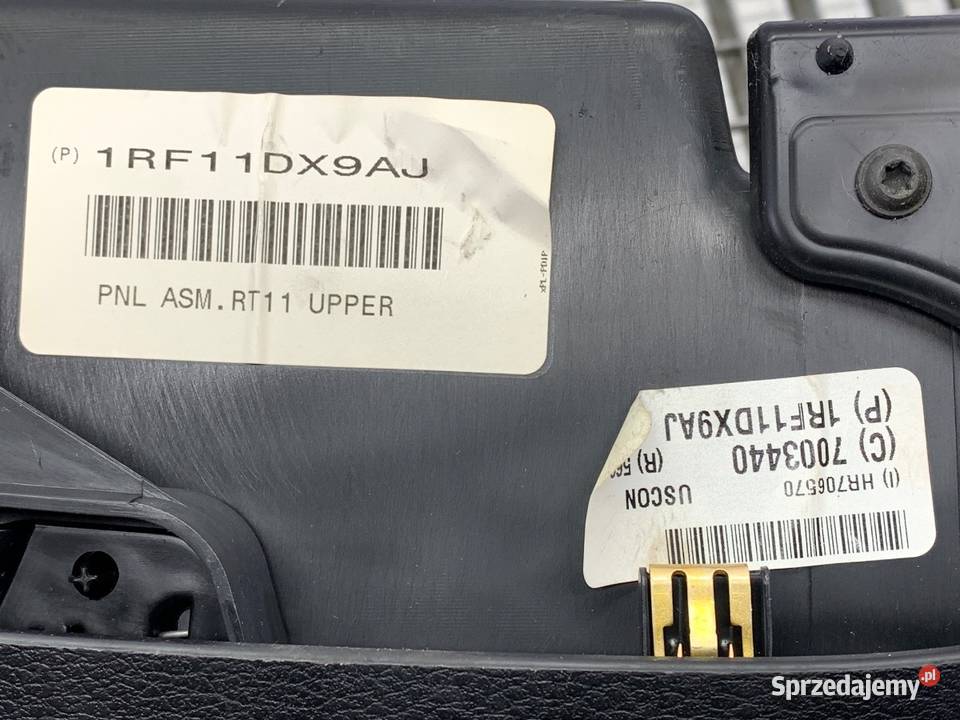 SCHOWEK TUNELU DODGE CARAVAN V Van minibus PÓŁKA