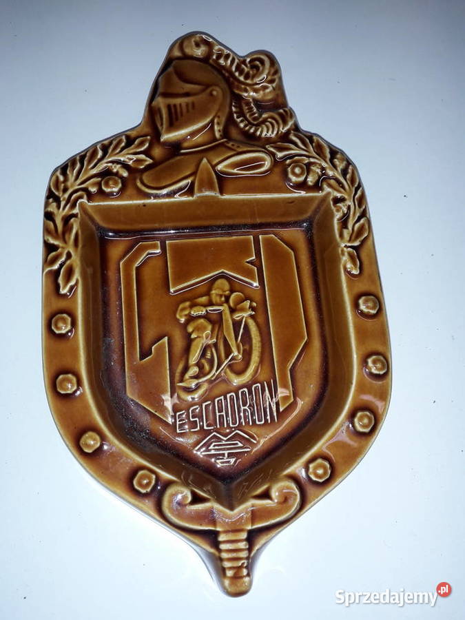 Motocyklowa francuska nagrodapamiątka ceramiczna Pozostałe Warszawa