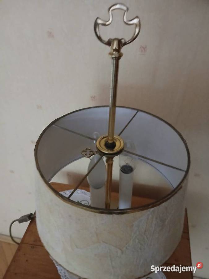 Mosiezna lampa z lat 60 tych Kraków