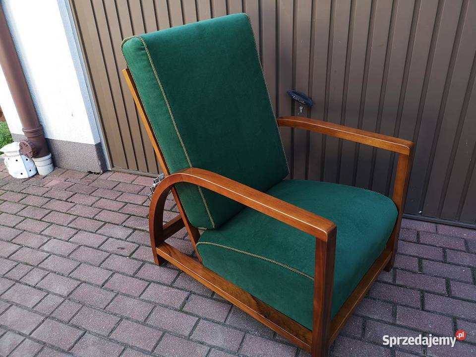 Fotel ARTDECO Orzech Unikat Stary Antyk Swarzędz