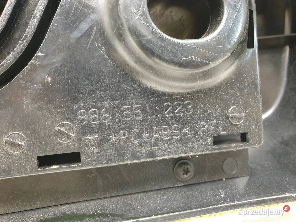 Porsche Boxster 986 TYLNA PÓŁKA Pokrywa osobowe Rudka