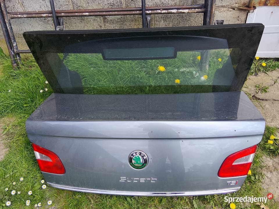 Skoda Superb 2 klapa bagażnika sedan Horodło