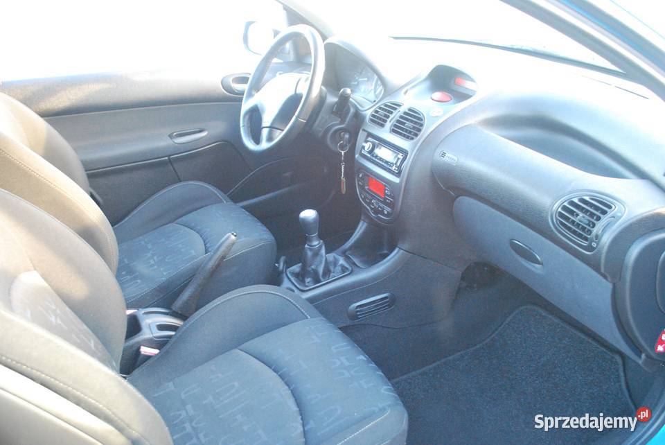 Peugeot 206 Sport 14 Benzyna 75 Klima Zadbany nieuszkodzony Peugeot małopolskie
