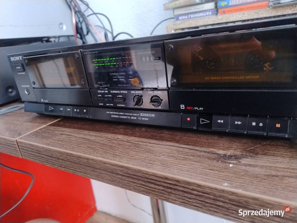 Magnetofon Deck Sony TCW300 łódzkie Rawa Mazowiecka