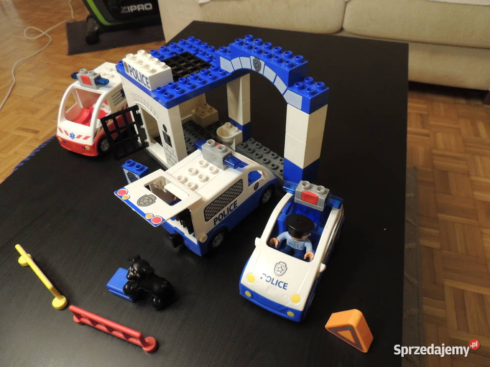 Okazja LEGO DUPLO więzienie policja i karetka Klocki Olsztyn sprzedam