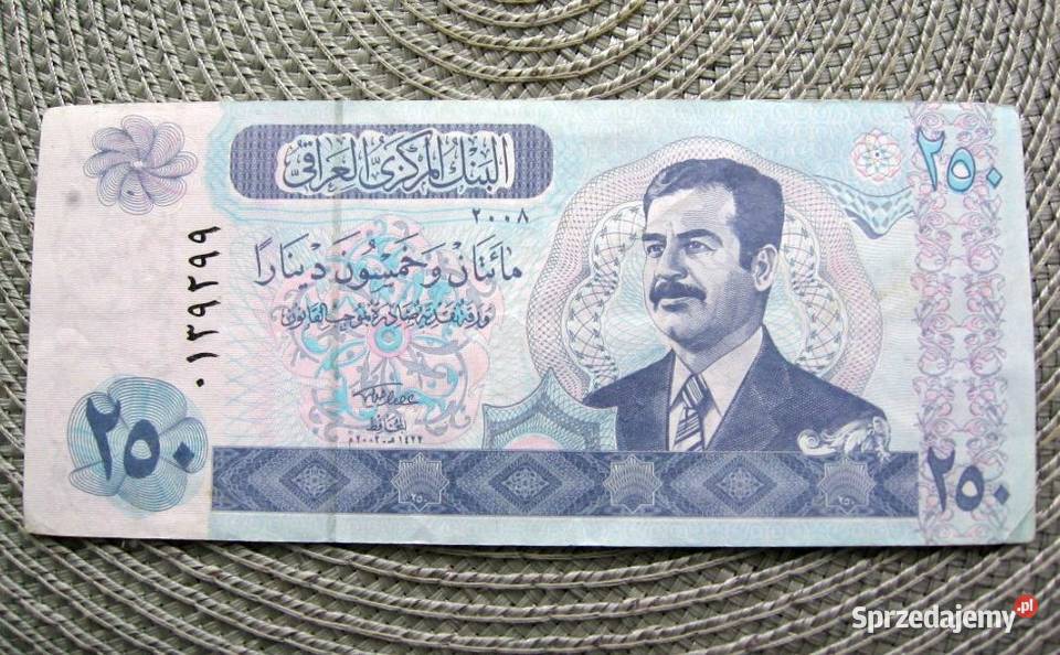 Irak 250 Dinar Pozostałe Kalisz sprzedam