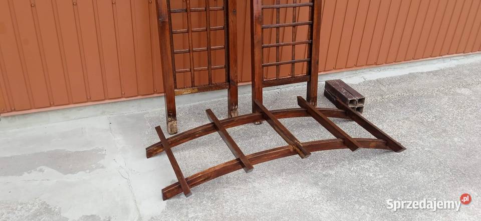 Pergola ogrodowaŁukowa kotwy Pergole i trejaże Jasieniec