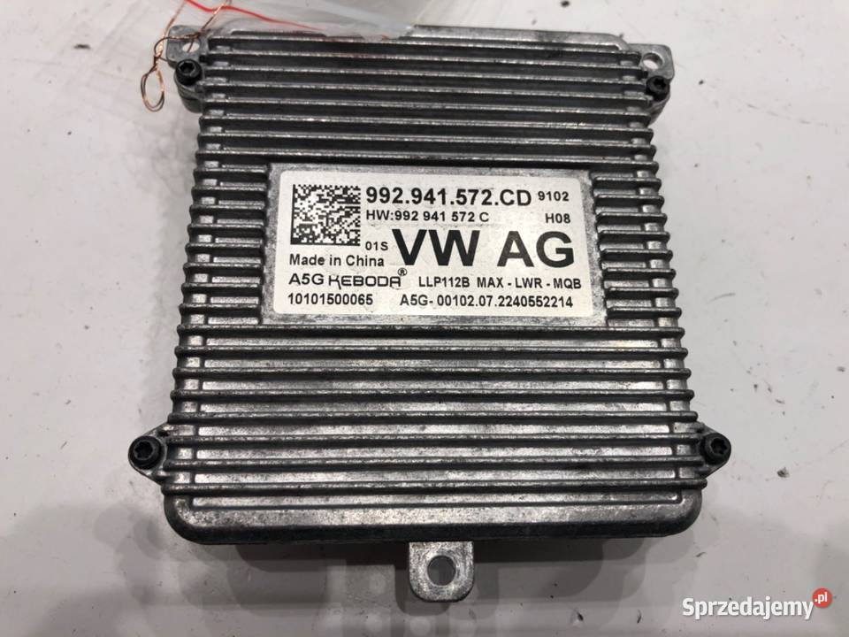 PRZETWORNICA XENON SKODA OCTAVIA IV 992941572CD