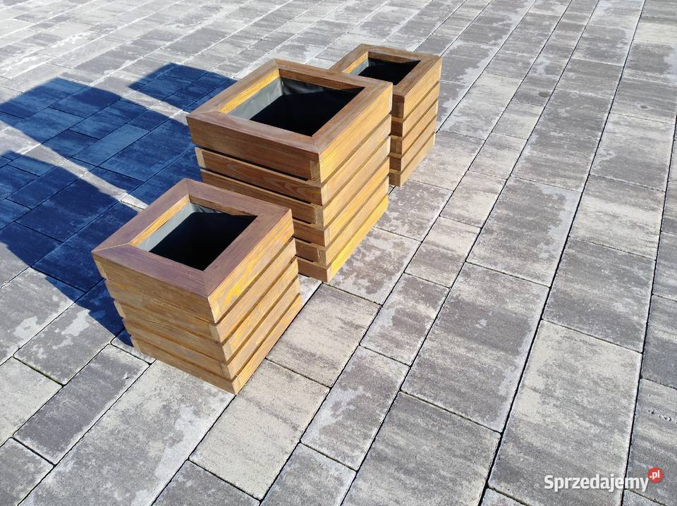 Donica ogrodowa drewniana na wymiar Stare Siołkowice sprzedam